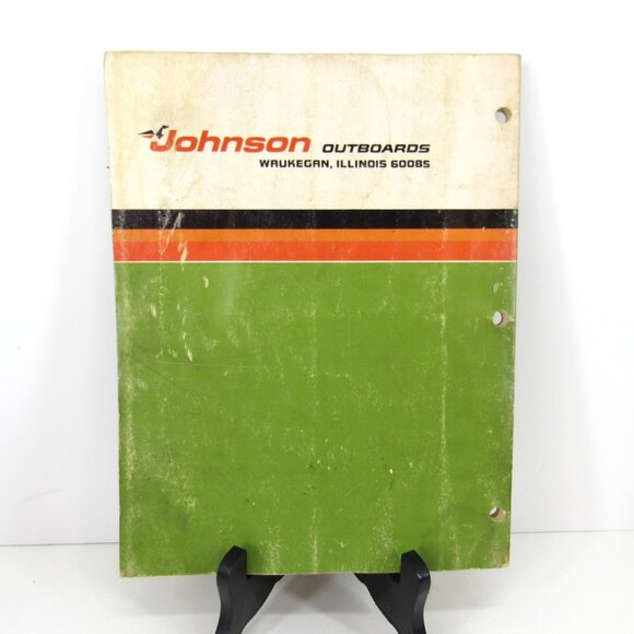 1976 Johnson Outboards Service Manual 135 HP Model 135EL76 135TL76 - Picture 7 of 8